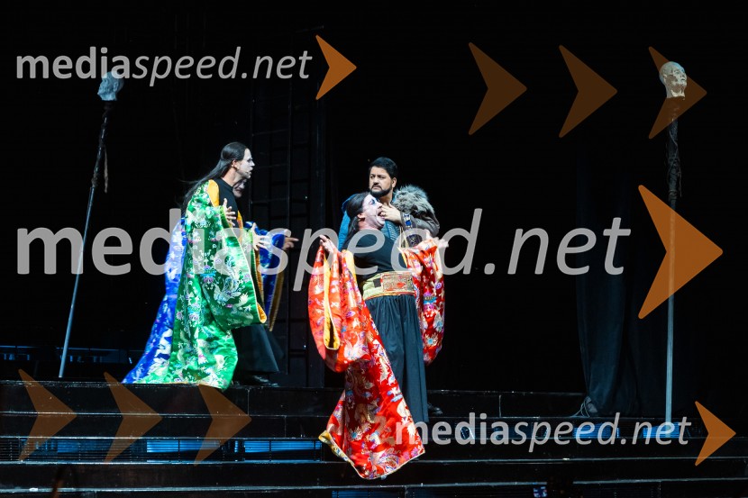 74. Ljubljana festival, otvoritev, prekinitev predstave zaradi dežja