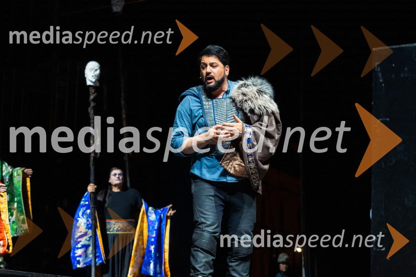 74. Ljubljana festival, otvoritev, prekinitev predstave zaradi dežja