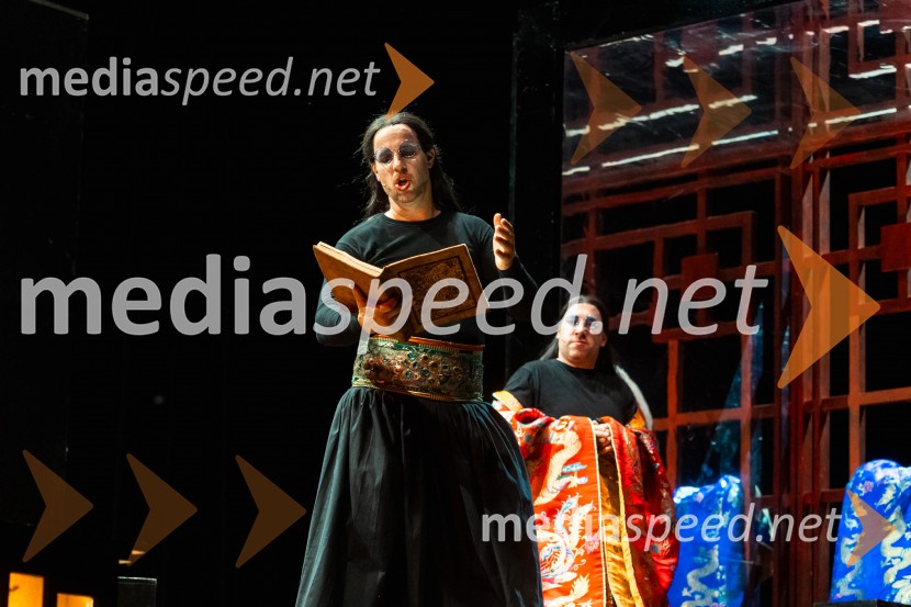 74. Ljubljana festival, otvoritev, prekinitev predstave zaradi dežja