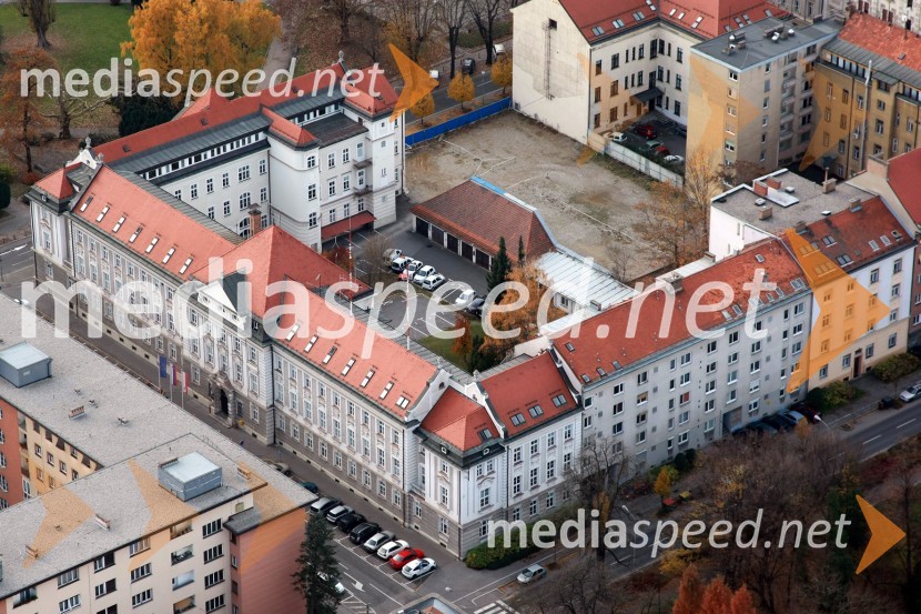 Središče mesta Maribor: Mestna občina MariborSlovenija iz zraka