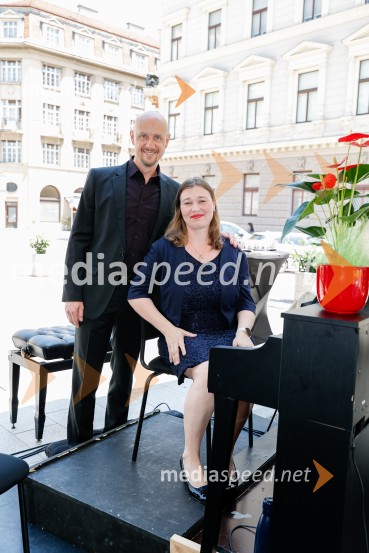  Peter Martinčič, operni pevec;  Irena Zajec, korepetitorka SNG Opera in balet LjubljanaRazgrnitev repertoarja nove gledališke sezone 2026/2027, Opera balet Ljubljana