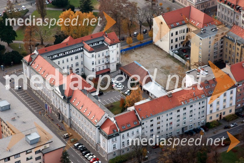 Središče mesta Maribor: Mestna občina MariborSlovenija iz zraka