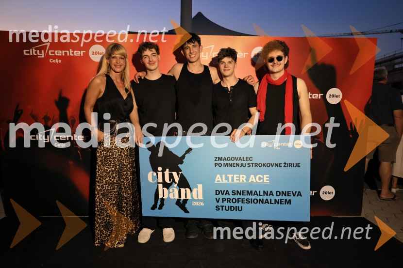 Veliki koncert Cityband 2026, Citycenter Celje