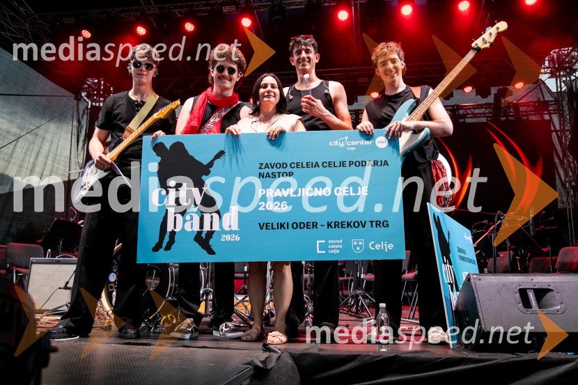 Veliki koncert Cityband 2026, Citycenter Celje