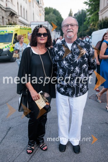   Irena Brunec - Tébi, kiparka in slikarka;  Tomaž Domicelj, glasbenikPoletna noč, 74. Ljubljana Festival