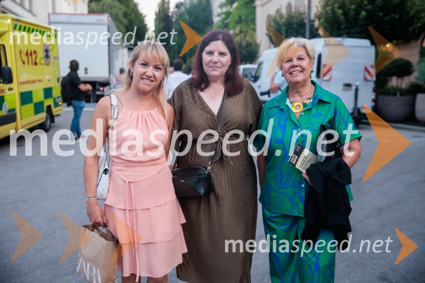 ... ;  Teja Pelko, novinarka;  Irena  Butoln, germanistkaPoletna noč, 74. Ljubljana Festival