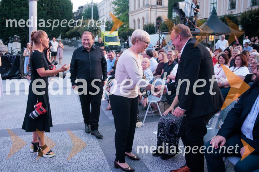 dr. Nataša Pirc Musar, predsednica Republike SlovenijePoletna noč, 74. Ljubljana Festival