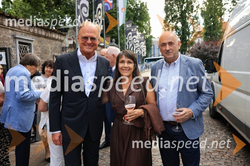 Muzikal Evita na Ljubljana Festivalu, sprejem podjetja Riko