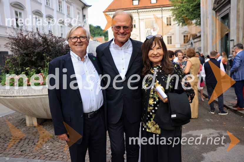 Muzikal Evita na Ljubljana Festivalu, sprejem podjetja Riko