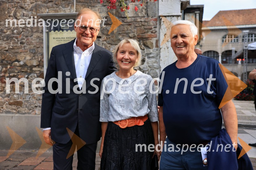 Muzikal Evita na Ljubljana Festivalu, sprejem podjetja Riko