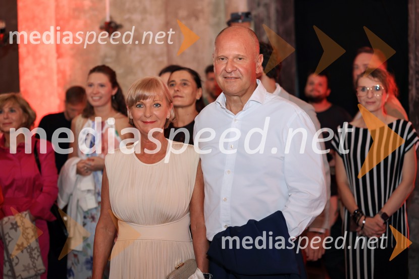 Muzikal Evita na Ljubljana Festivalu, sprejem podjetja Riko