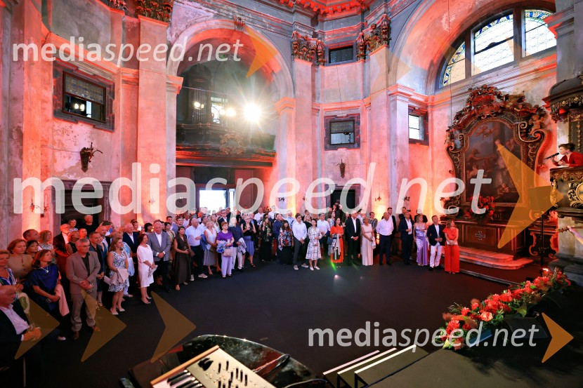 Muzikal Evita na Ljubljana Festivalu, sprejem podjetja Riko