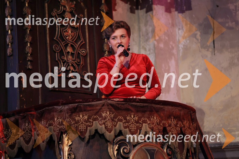 Muzikal Evita na Ljubljana Festivalu, sprejem podjetja Riko