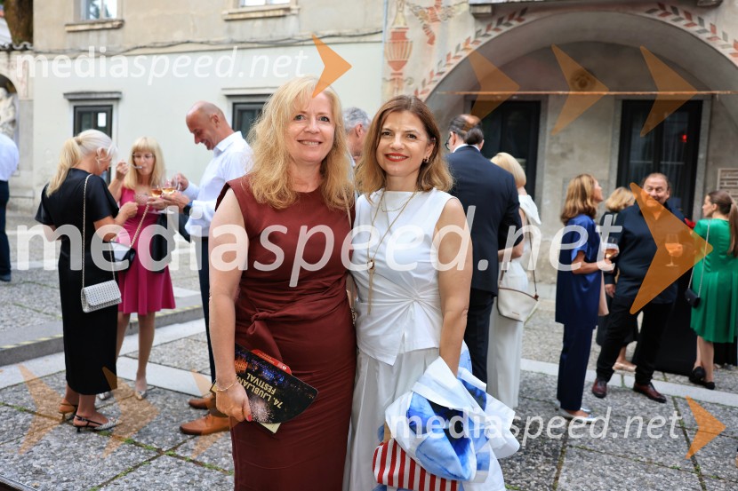 Muzikal Evita na Ljubljana Festivalu, sprejem podjetja Riko