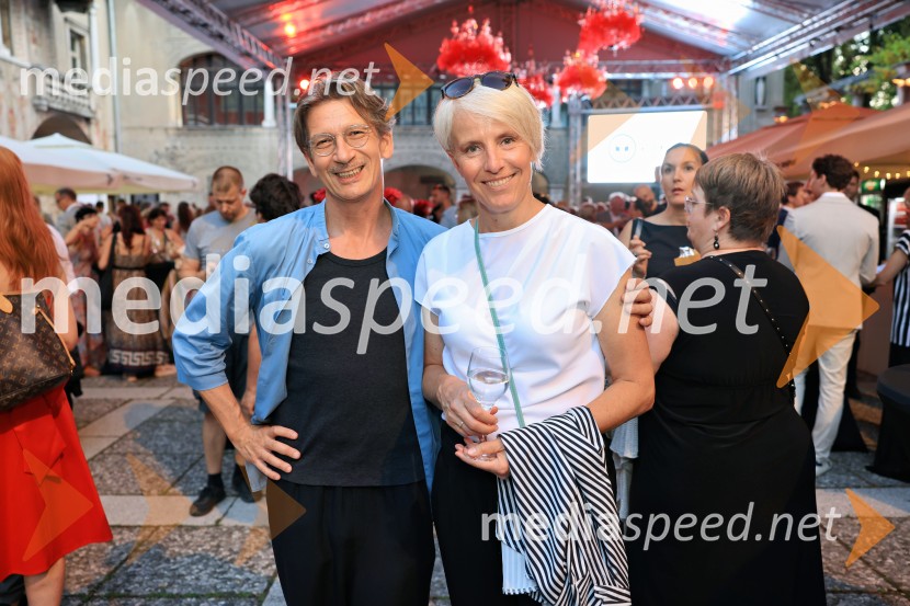 Muzikal Evita na Ljubljana Festivalu, sprejem podjetja Riko