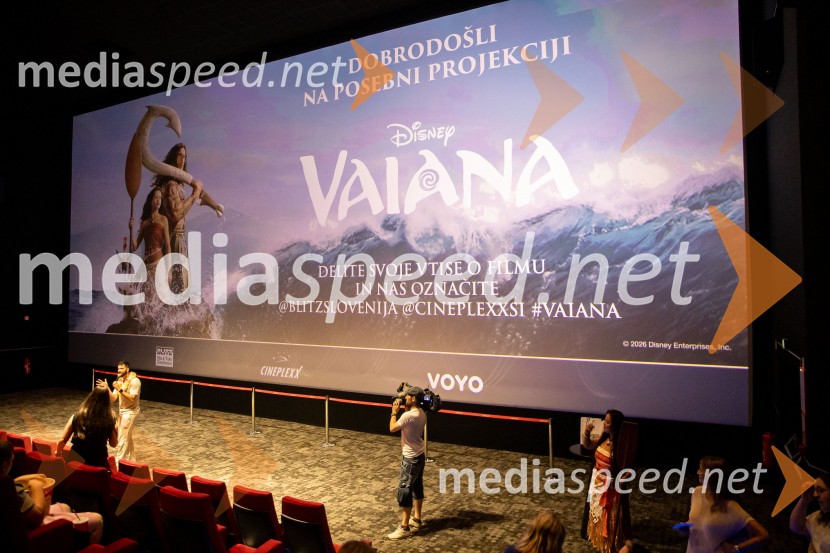 Vaiana, predpremiera, Cineplexx