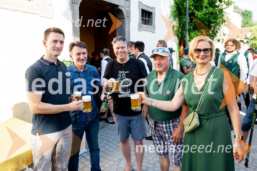  Marko Šantej, župan, Občina Laško;  ... ;  Tomaž Majcen, vodja, muzej Laško;  ... ;  Marta Bulhak, direktorica Pivovarna Laško UnionDan Laščanov, Pivo in cvetje 2026