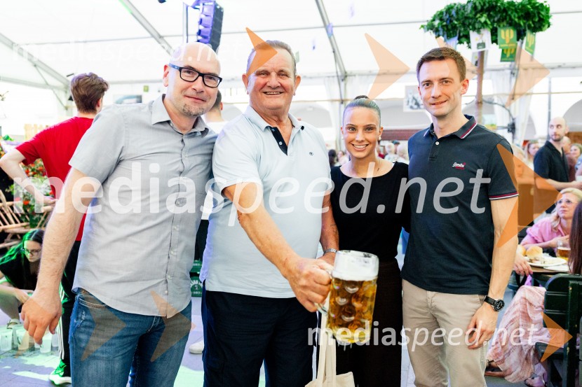  Miha  Mirt, direktor STIK Laško;  ... ;  ... ;  Marko Šantej, župan, Občina LaškoDan Laščanov, Pivo in cvetje 2026