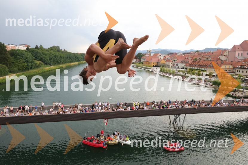 26. Mednarodna tekma v akrobatskih skokih iz Dravskega mostu 2026