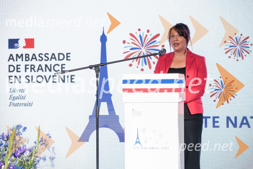  Fabienne Runyo, veleposlanica Francije v SlovenijiFrancosko veleposlaništvo