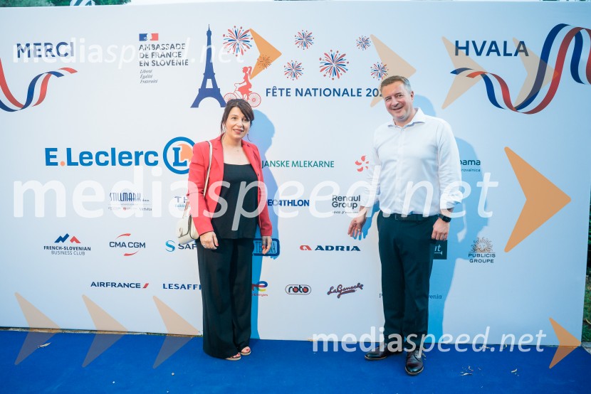  Fabienne Runyo, veleposlanica Francije v Sloveniji;  ... Francosko veleposlaništvo