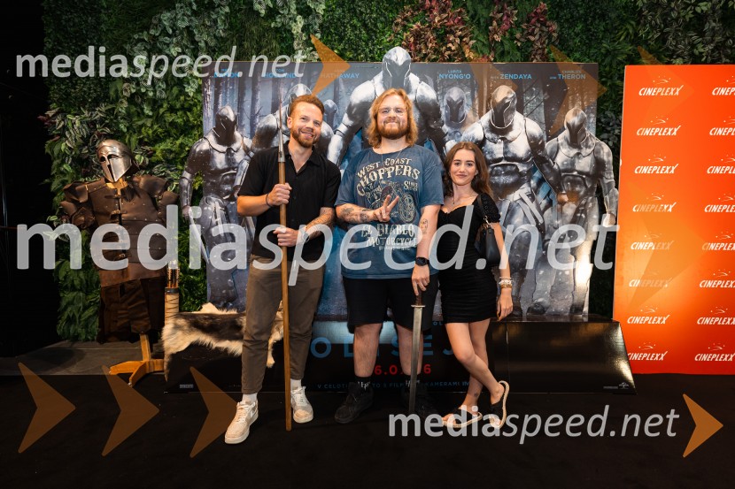  Davor Jovanovič, vplivnež, Tech BROja;  Jure Trsan Blond;  Veronica AmorisOdiseja, premiera, Cineplexx