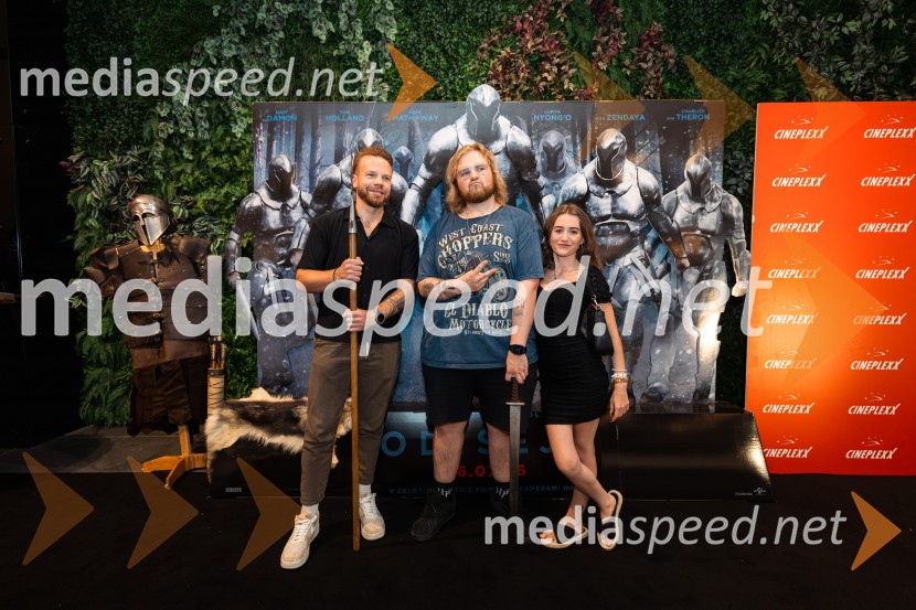  Davor Jovanovič, vplivnež, Tech BROja;  Jure Trsan Blond;  Veronica AmorisOdiseja, premiera, Cineplexx
