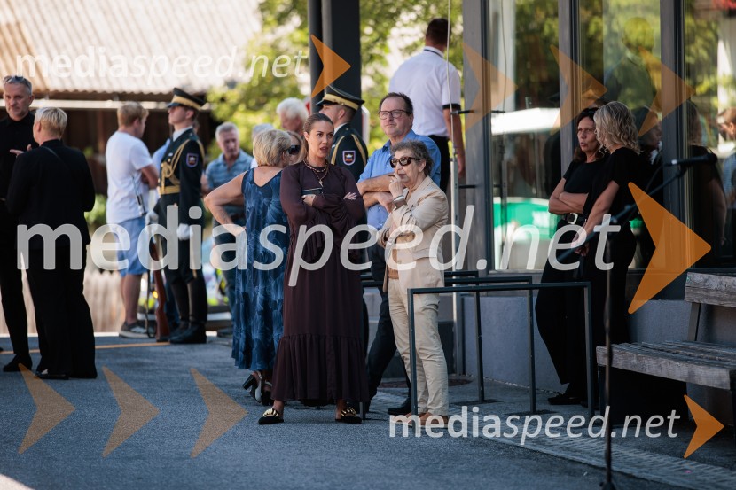 Milena Zupančič, zadnje slovo v Bohinjski Beli