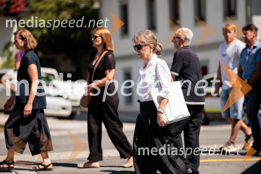 Milena Zupančič, zadnje slovo v Bohinjski Beli