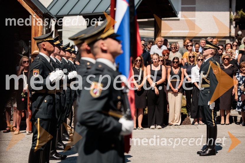 Milena Zupančič, zadnje slovo v Bohinjski Beli