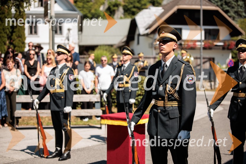 Milena Zupančič, zadnje slovo v Bohinjski Beli