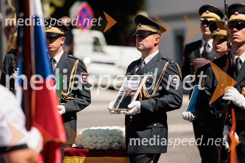 Milena Zupančič, zadnje slovo v Bohinjski Beli
