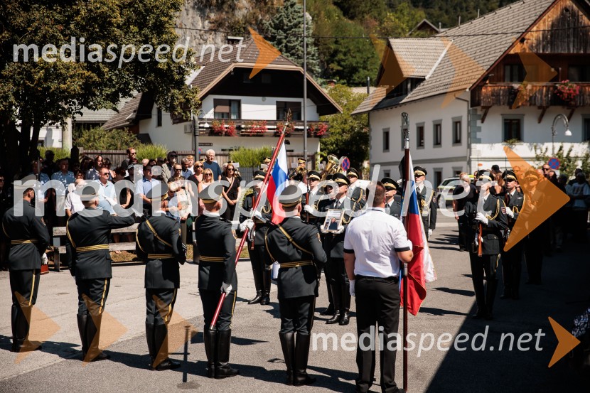 Milena Zupančič, zadnje slovo v Bohinjski Beli