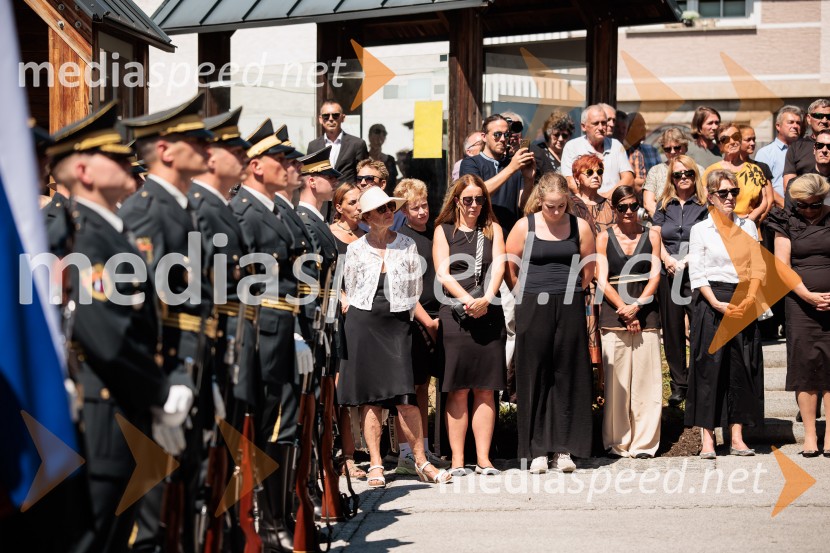 Milena Zupančič, zadnje slovo v Bohinjski Beli