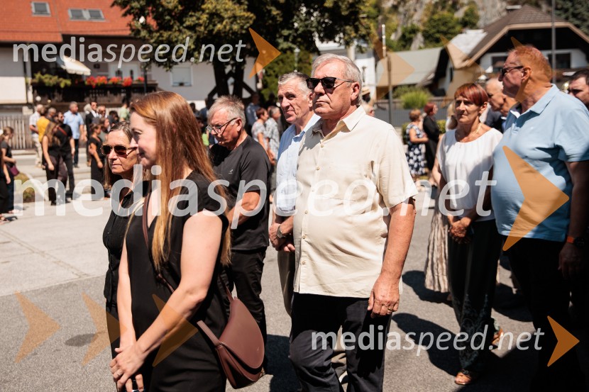 Milena Zupančič, zadnje slovo v Bohinjski Beli