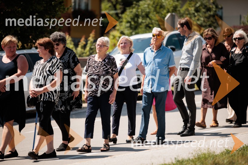 Milena Zupančič, zadnje slovo v Bohinjski Beli