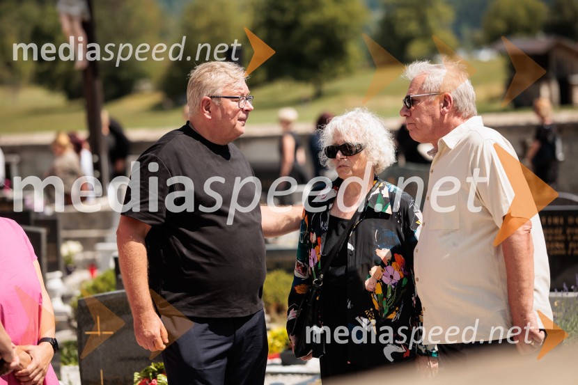 Milena Zupančič, zadnje slovo v Bohinjski Beli