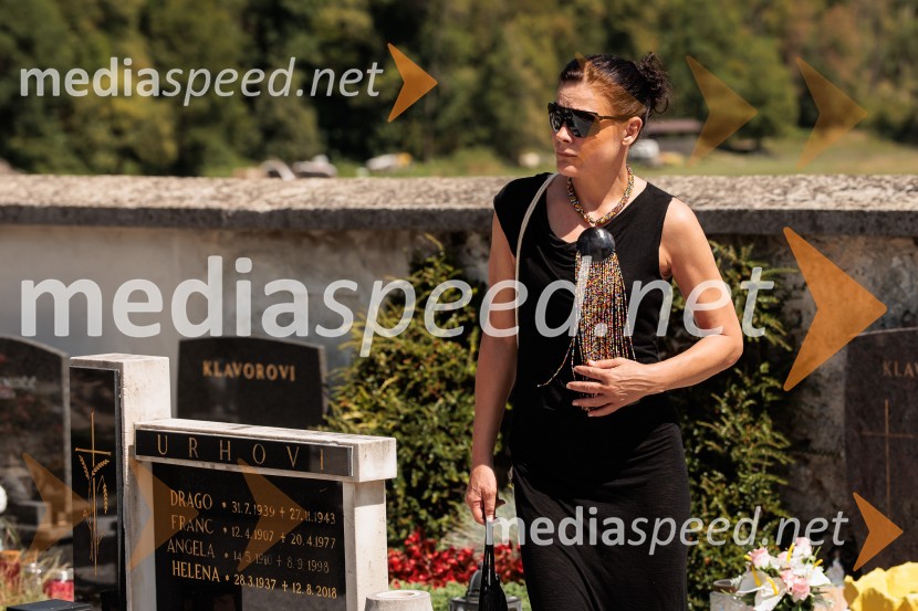 Milena Zupančič, zadnje slovo v Bohinjski Beli