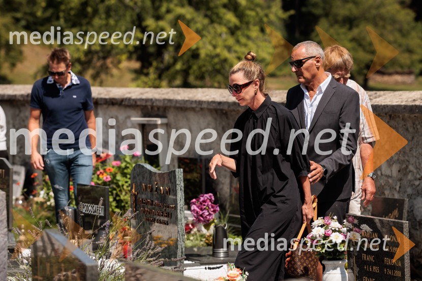 Milena Zupančič, zadnje slovo v Bohinjski Beli