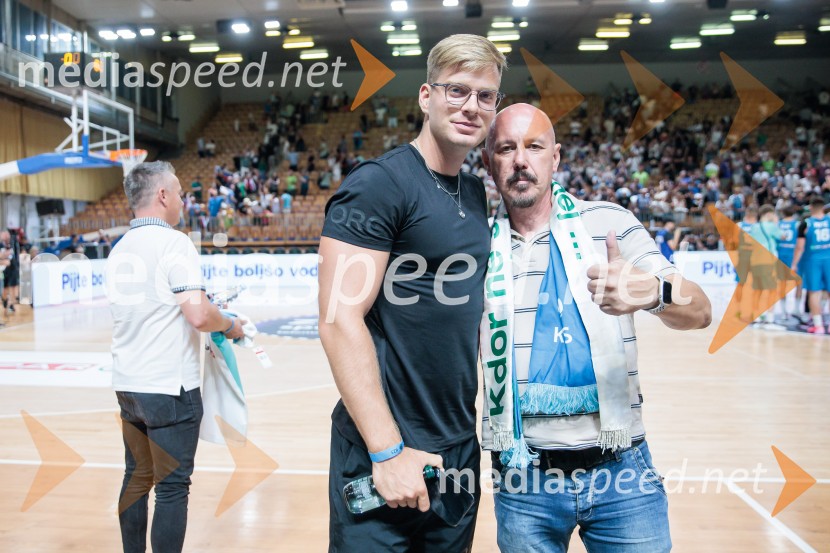   Blaž Kričej Režek, Sanjski moški 2022;  Dejan RežekSlovenija premagala Latvijo