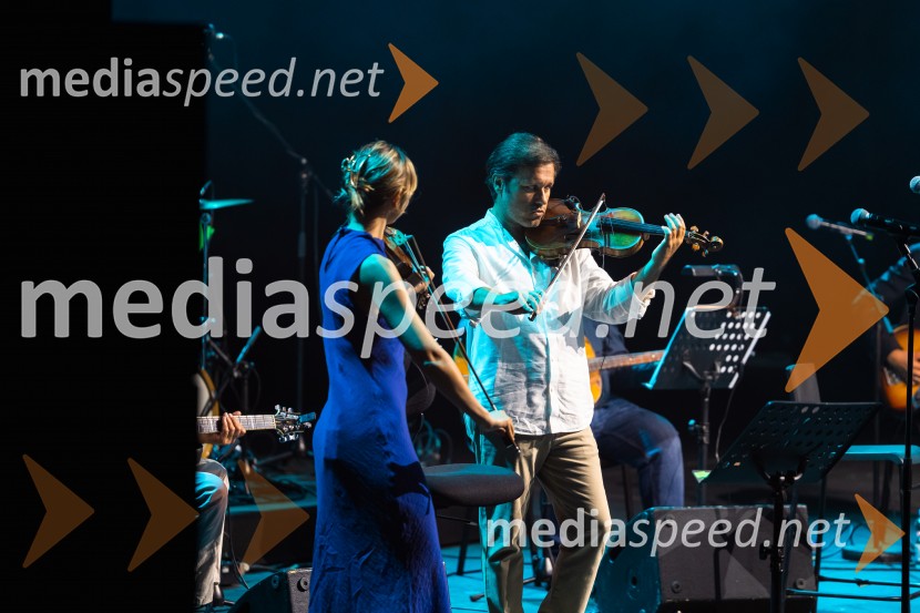  Yvette Holzwarth, violina, vokal;  Antun Stašić, Zapadni kolodvorRade Šerbedžija, Ljubljana Festival 2026