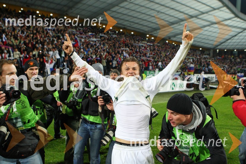 Zlatko Dedič, član slovenske nogometne reprezentanceSlovenija - Rusija, nova nogometna pravljica na Ljudskem vrtu