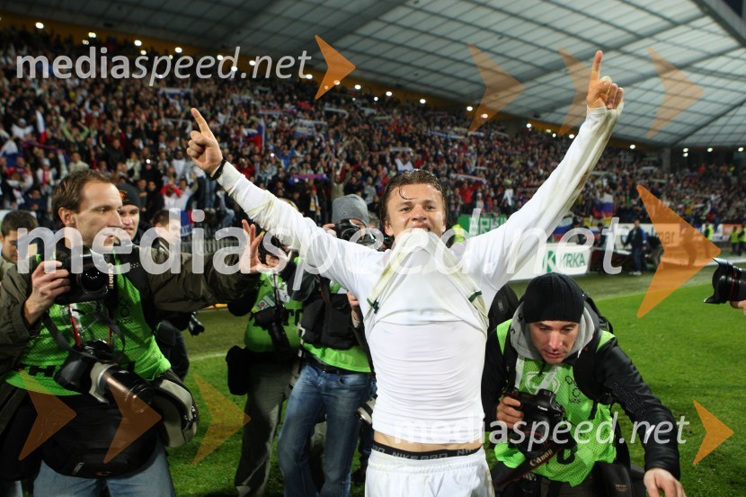 Zlatko Dedič, član slovenske nogometne reprezentanceSlovenija - Rusija, nova nogometna pravljica na Ljudskem vrtu