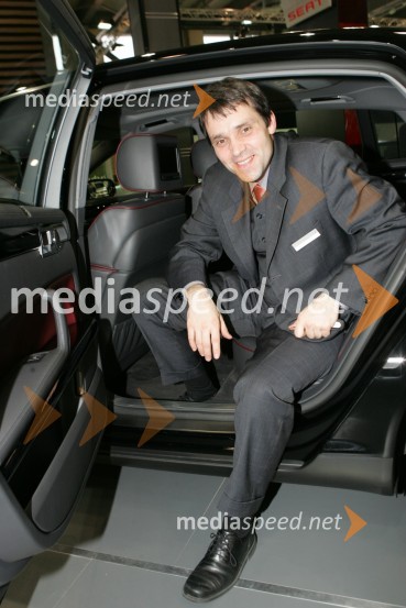 Tomaž Oven, direktor marketinga znamke Volkswagen v podjetju Porsche Slovenija d.o.o.23. avtomobilski salon Slovenije, Celje