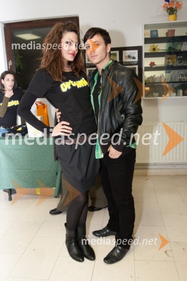 	Gea Erjavec, Miss Alpe Adria Slovenije 2009 in Goran MiljičOptimist, premiera