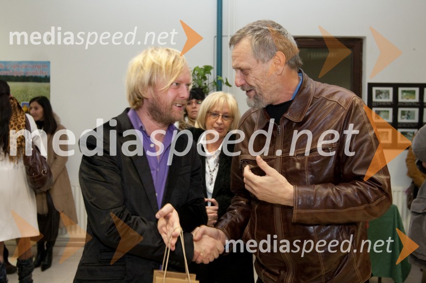 Matjaž Javšnik, igralec in Matjaž Hanžek, nekdanji varuh človekovih pravicOptimist, premiera