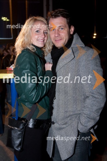 Marko Vozelj, pevec s soprogo TinoOptimist, premiera