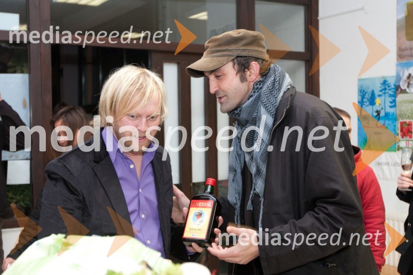 Matjaž Javšnik, igralec in Vito Rožej, igralecOptimist, premiera