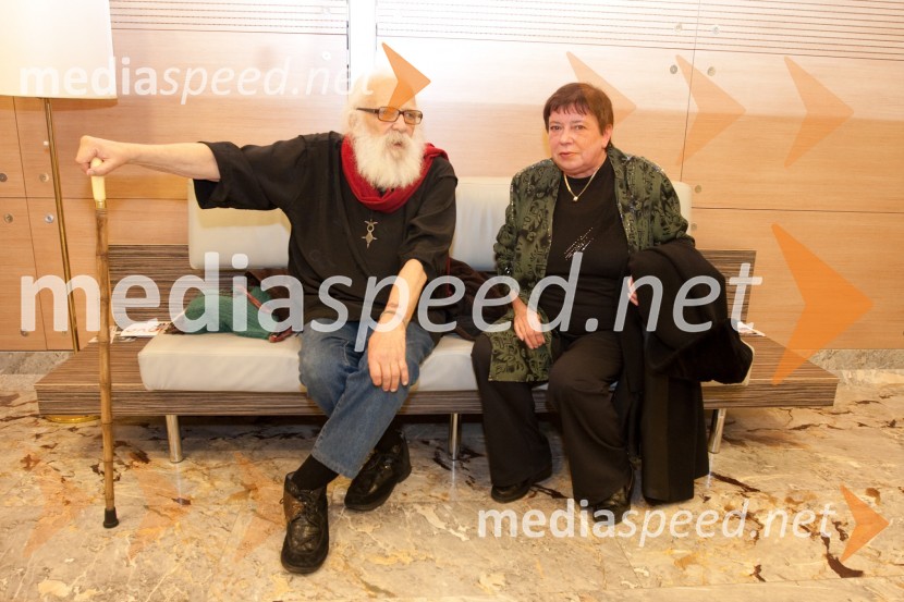 Peter Zobec, filmski ustvarjalec in Martina Grčar20. ljubljanski mednarodni filmski festival LIFFe, podelitev nagrad