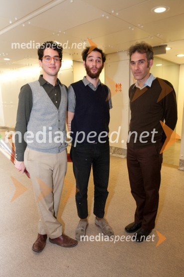 Ben Salfdie in Josh Salfdie, režiserja in Ronald Bronstein, igralec20. ljubljanski mednarodni filmski festival LIFFe, podelitev nagrad